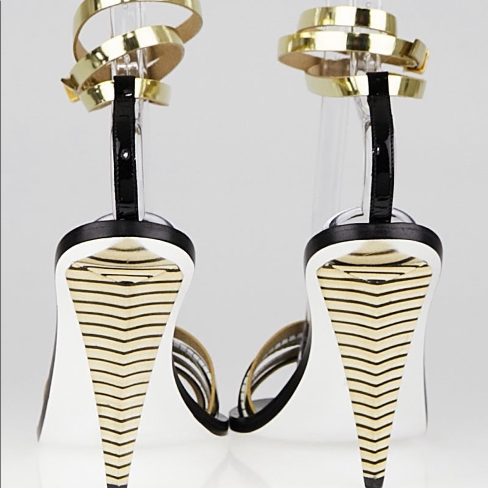FENDI STRAPPY SANDAL HEELS - Picture 2 of 3